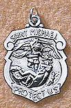 St. Michael Medal - sterling silver