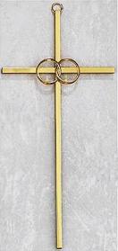 Gold Cana Wedding Cross