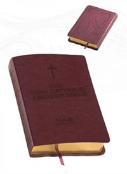 Burgundy Personalized Catholic Bible - NABRE New Answer