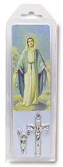 Our Lady of Grace Rosary and holy card pack 