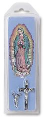 Our Lady of Guadalupe Rosary and holy card pack