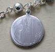 Engraved Personalized Rosary Disk for First Communion Rosaries