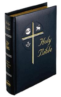 Image of personalized  Navy Family Life Edition of the NAB Catholic Bible