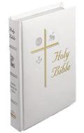 Image of the Family Edition of the NAB Catholic Bible with White Cover
