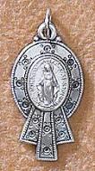 Miraculous Medal - Sterling Silver