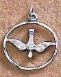 Catholic Holy Spirit Religious Medal