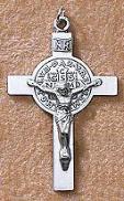 St. Benedict Medal - sterling silver