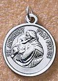 St. Anthony Medal - sterling silver