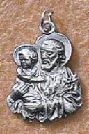 Sterling Silver St. Joseph Medal
