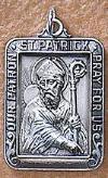 St. Patrick Medal - sterling silver
