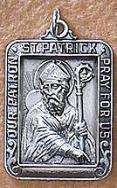 St. Patrick Medal - sterling silver