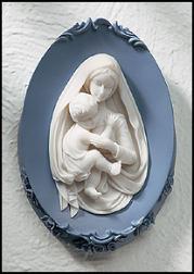Baptism Gift - Madonna & Child Plaque