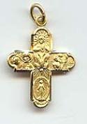 Gold 4 Way Medal