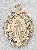 Gold Miraculous Medal