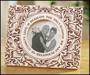Love is Eternal Wedding Photo Frame