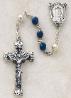 Creed Lapis & Sterling Silver Bead Catholic Rosary