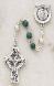 Creed Celtic Malachite Bead Catholic Rosary