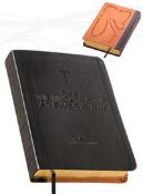Black-Tan Personalized New Catholic Answer Bible - NABRE