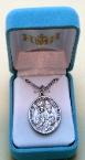 Sterling Silver Our Lady of Good Health Medal with Gift box