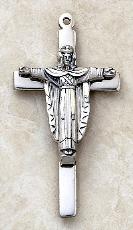 Sterling Silver Risen Christ Crucifix Pendant by Creed