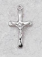 Image of streamline Sterling Silver Crucifix Pendant