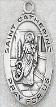 St. Catherine of Alexandria Medal - Sterling Silver Patron Saint