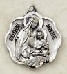 Sterling Silver St. Anne Patron Saint Medal
