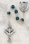 Image of deluxe crystal Rosary by Creed.