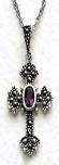 Image of Marcasite Cross from Catholic Jewelry page 