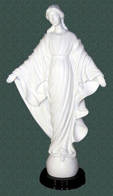 Virgin Mary Statues - Our Lady of Smiles - 16 inches.