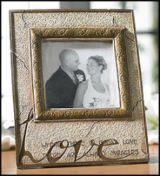 Where there is great love wedding photo frame